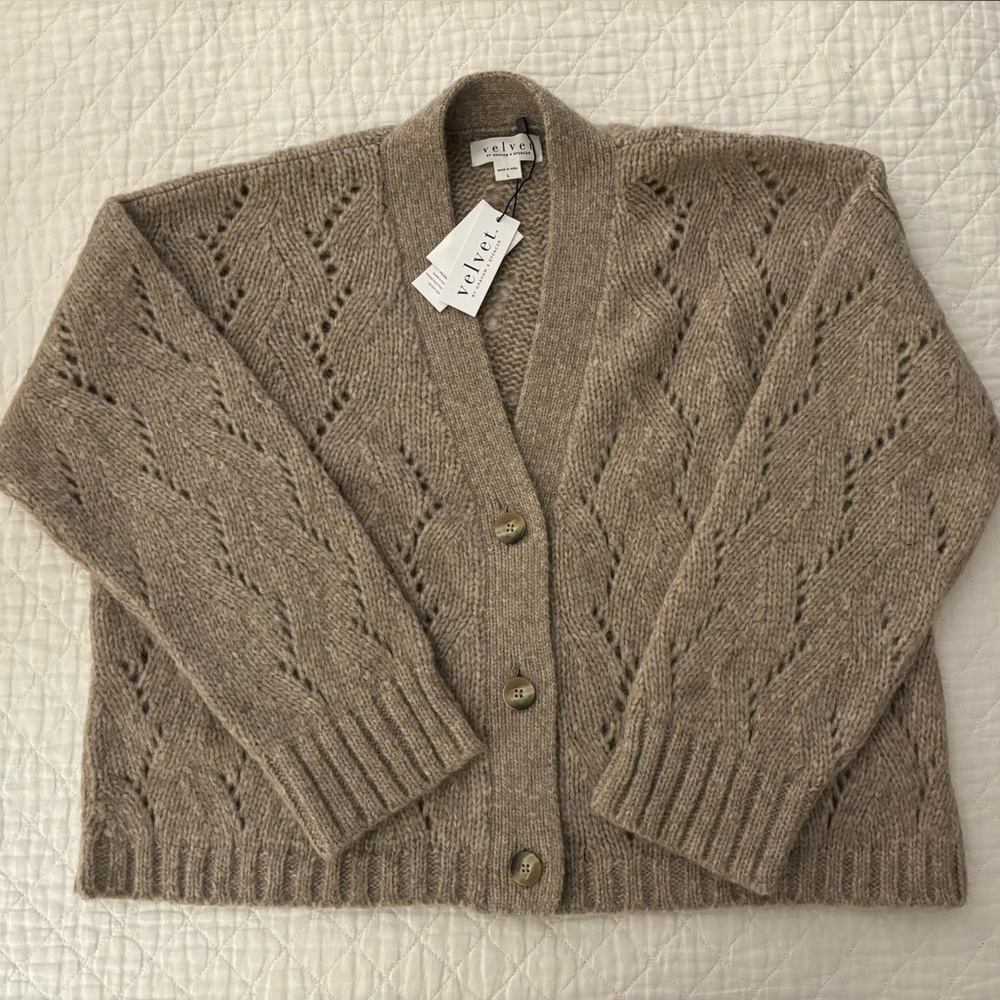 NWT Velvet Women’s Cadigan, Size L